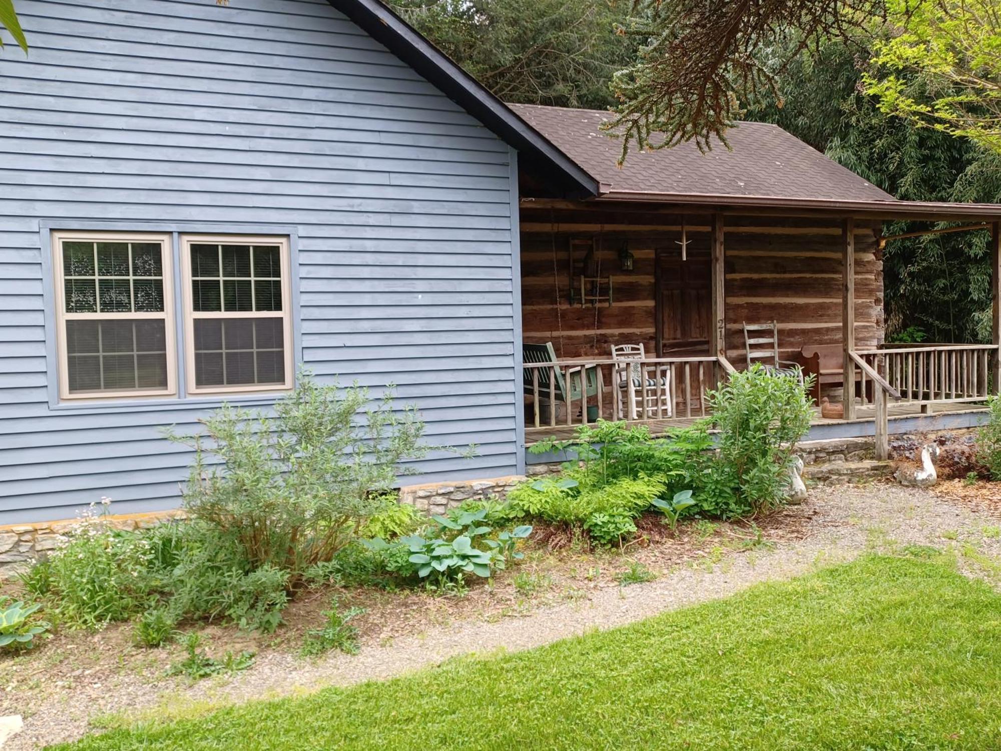 Restored1850S Log Cabin, With Gazebo And Gardens! 1 Mile To Downtown Weaverville Luaran gambar
