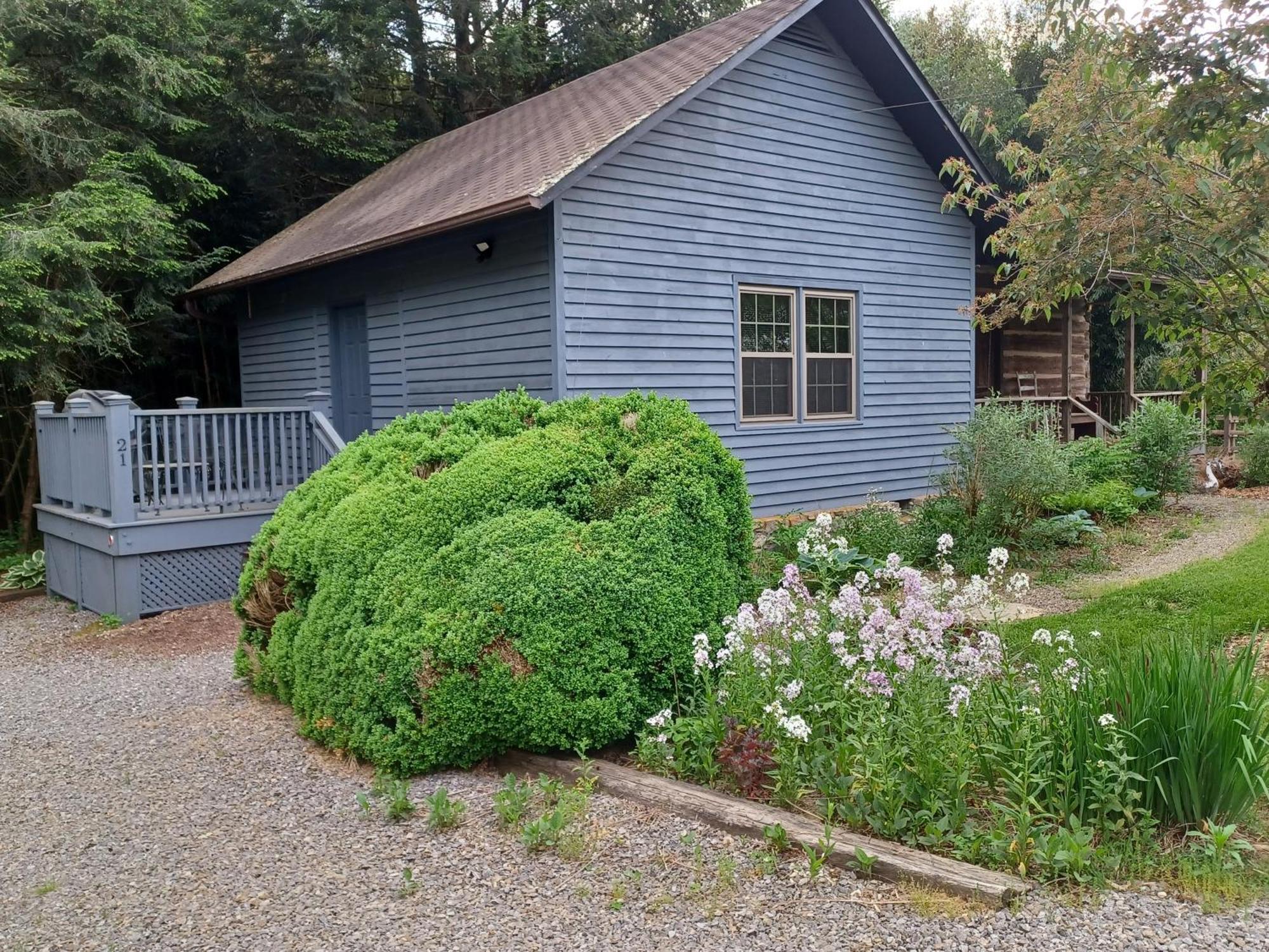 Restored1850S Log Cabin, With Gazebo And Gardens! 1 Mile To Downtown Weaverville Luaran gambar