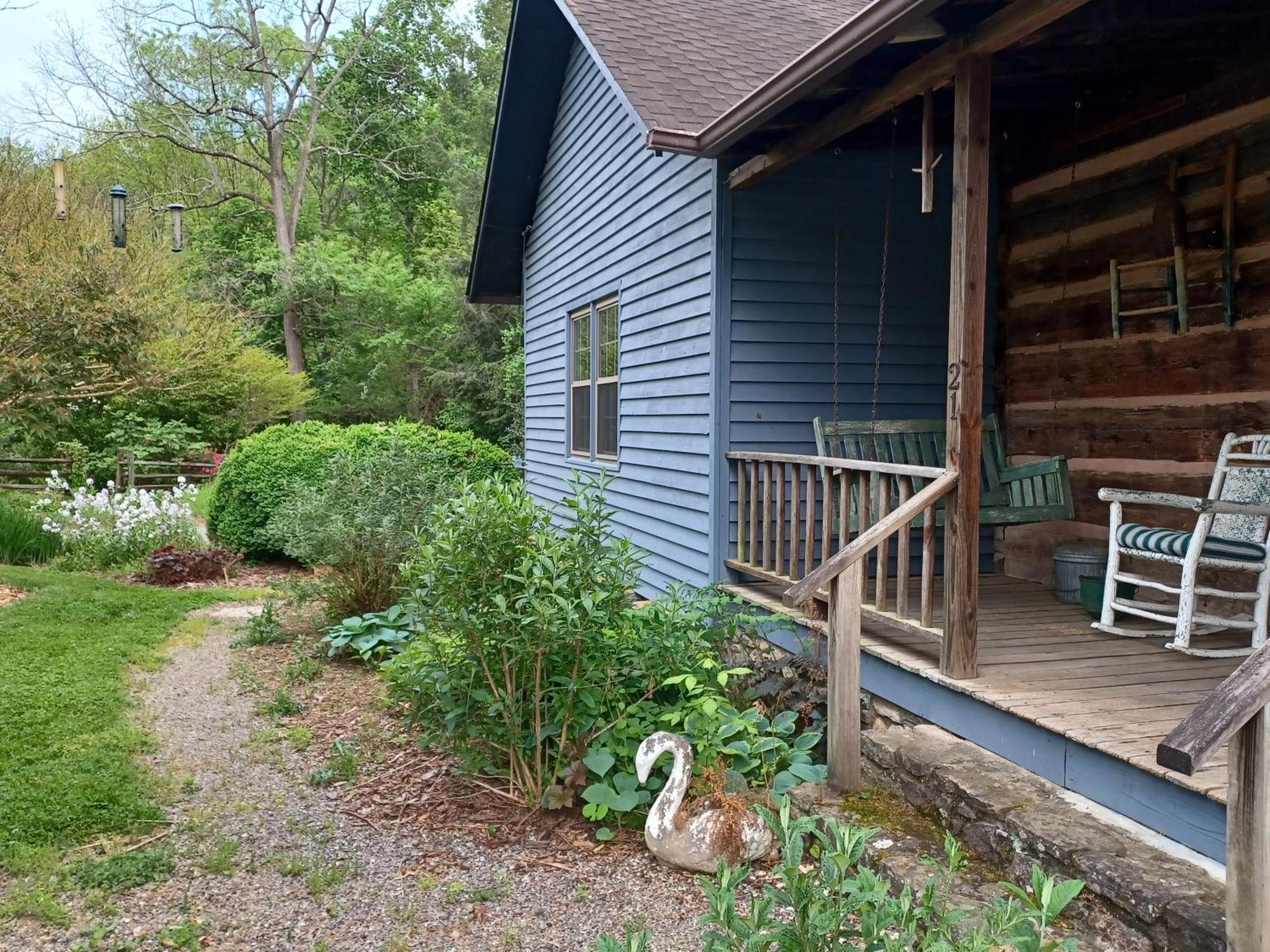 Restored1850S Log Cabin, With Gazebo And Gardens! 1 Mile To Downtown Weaverville Luaran gambar